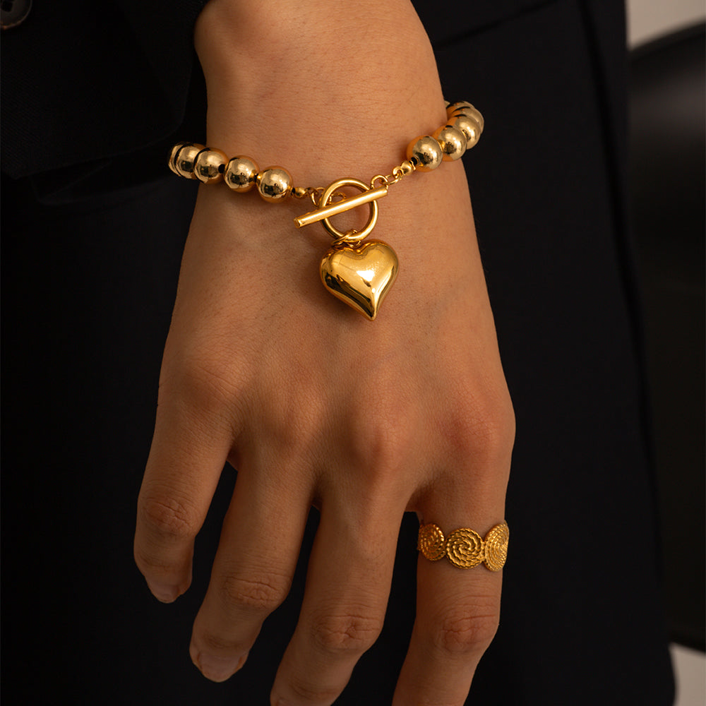Golden Pulse Bracelet