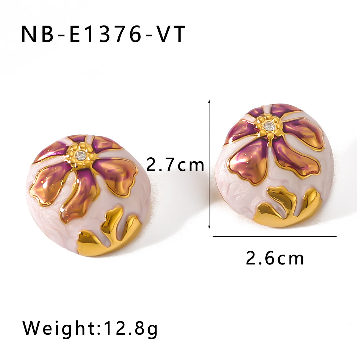 Daisy Drip Studs