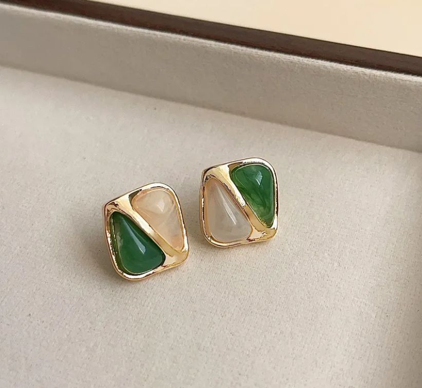 Gem Duo Studs