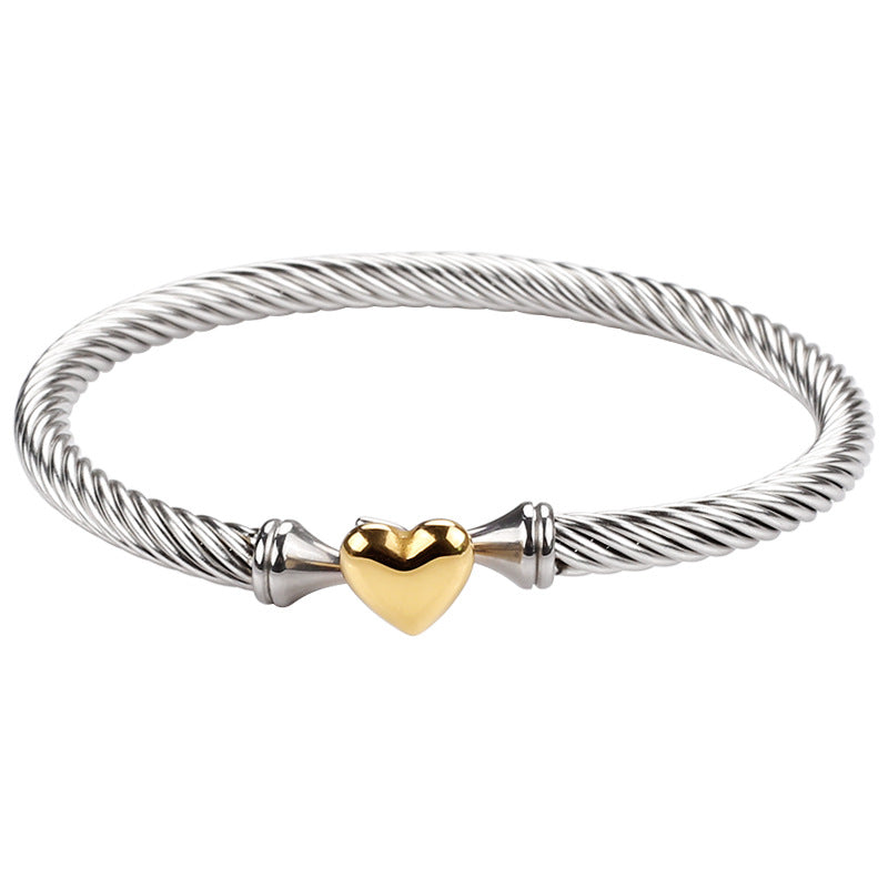 Twist of Love Bangle