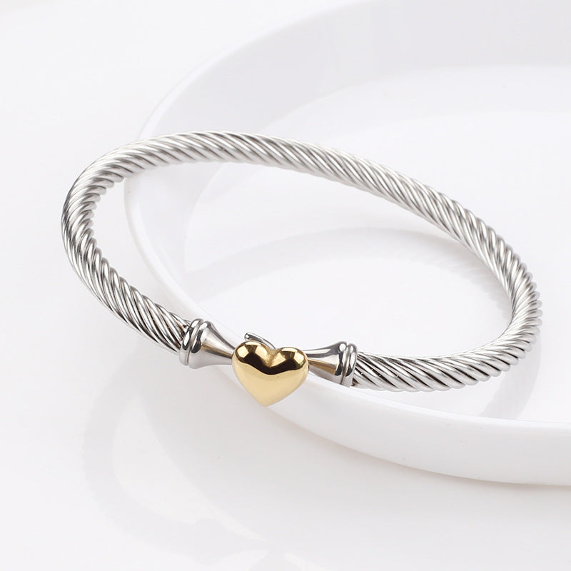 Twist of Love Bangle