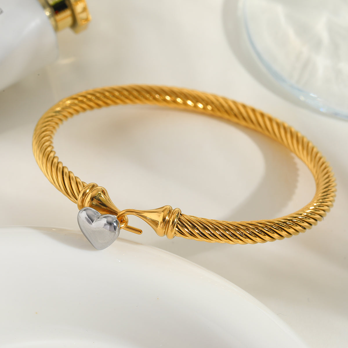 Twist of Love Bangle