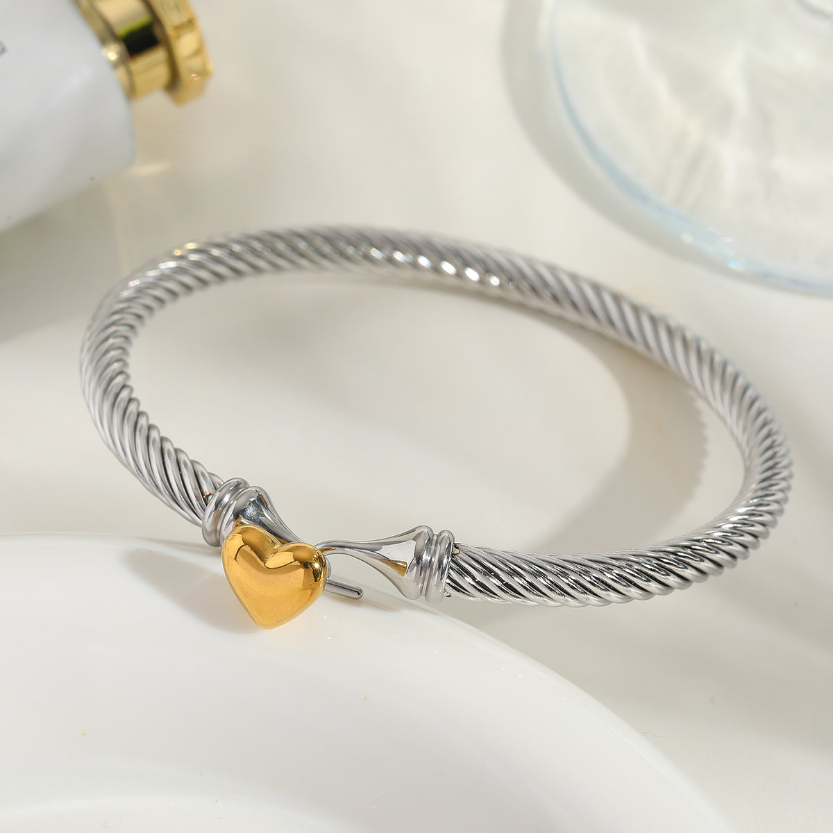 Twist of Love Bangle