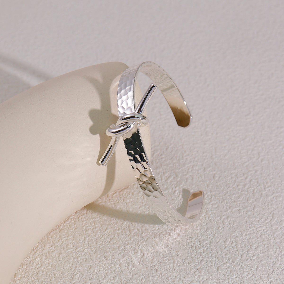Tide Knot Cuff Bracelet – Anti-Tarnish Gold & Silver Plated Bangles