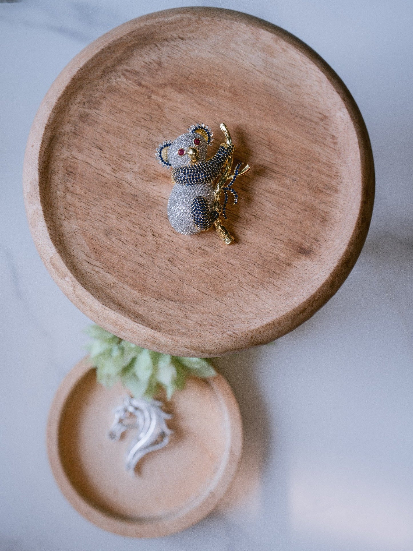Bamboo Bliss Panda Brooch