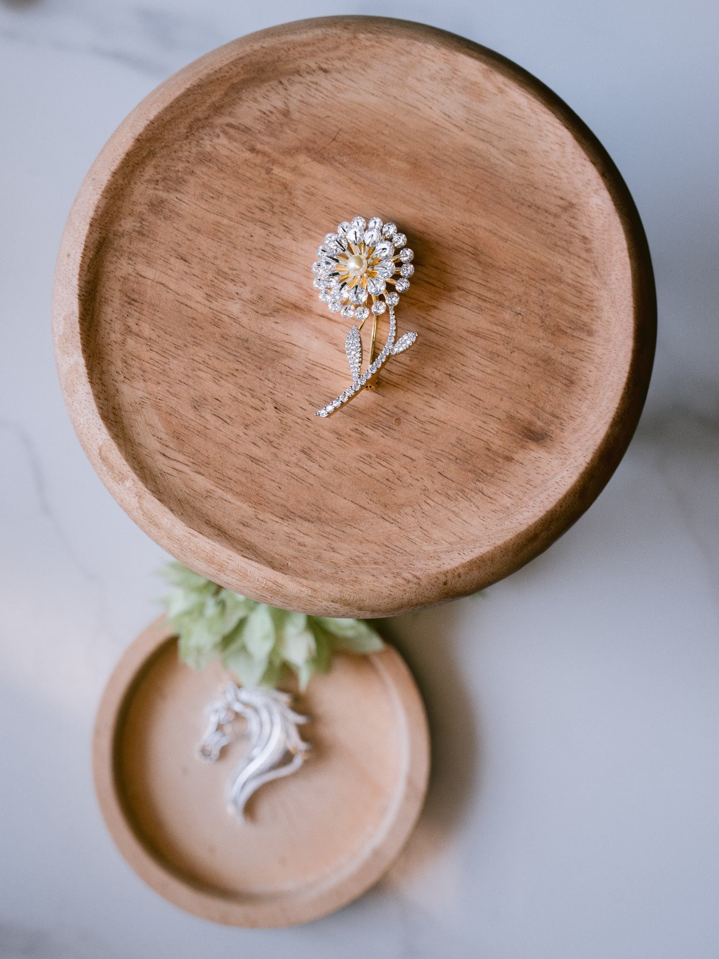 Pearl Bloom Floral Brooch