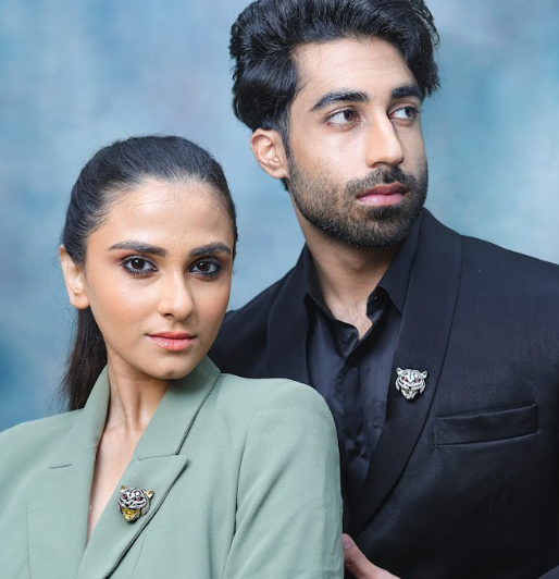 Fierce Grace Tiger Brooch – Statement Animal Pin