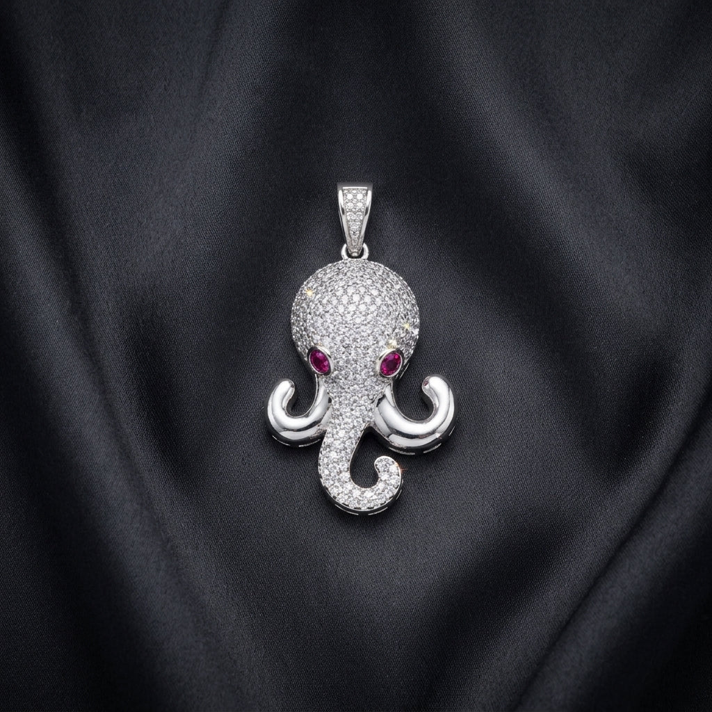 Octavia Ruby Gaze Pendant