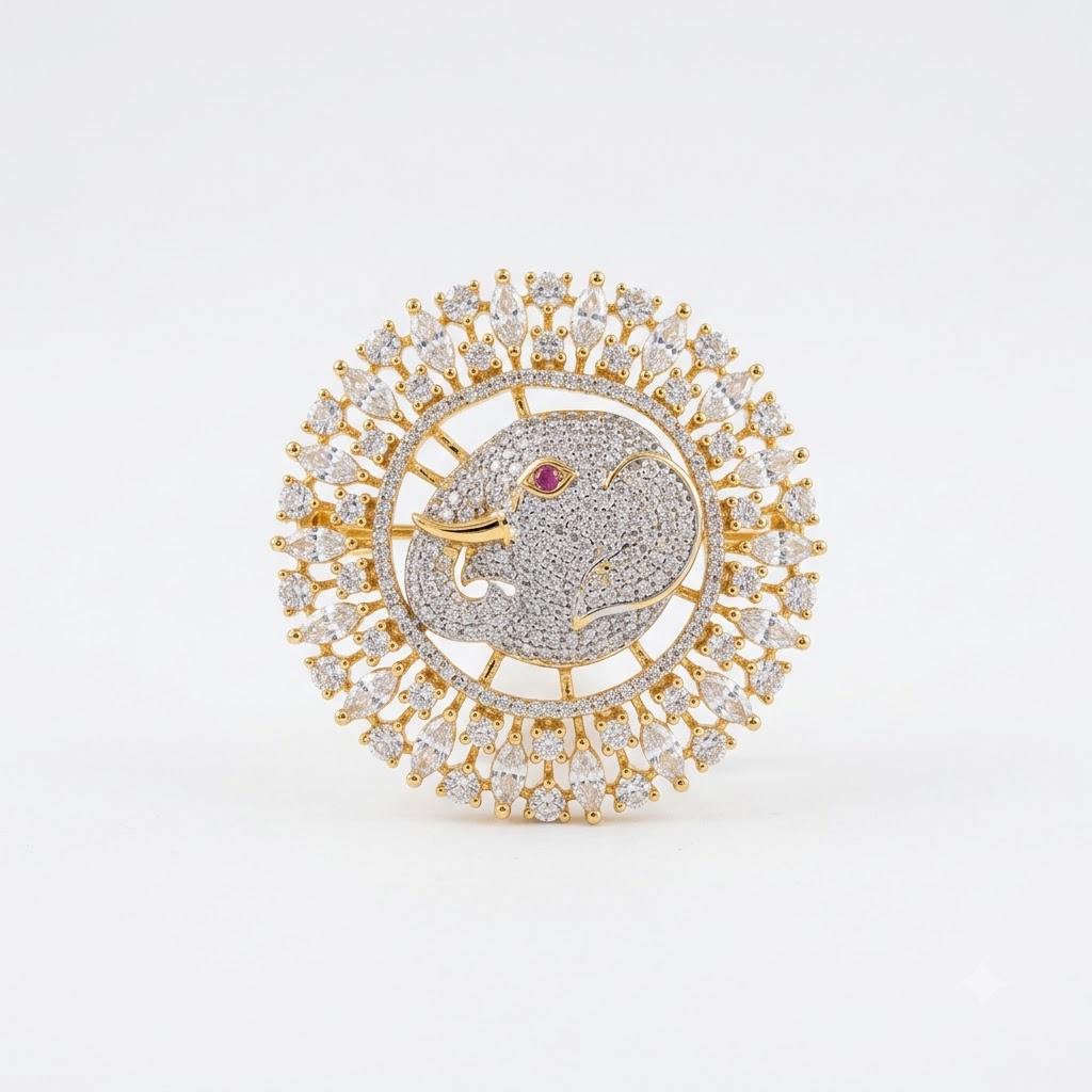The Prabha Gaj Brooch