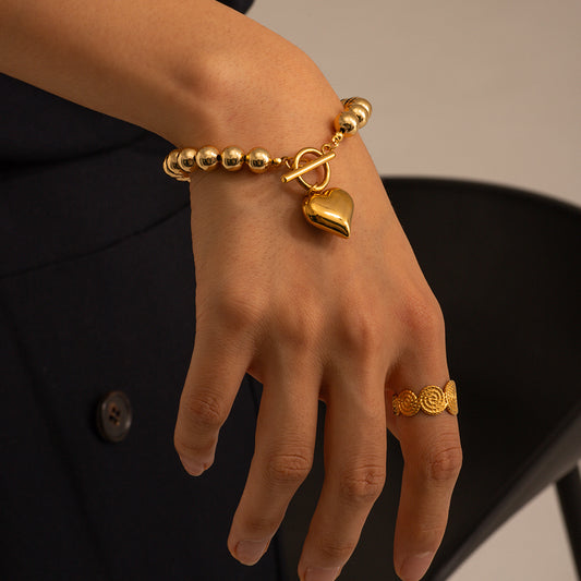 Golden Pulse Bracelet