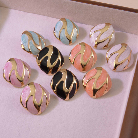Luxe Swirl Studs