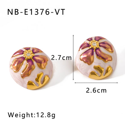 Daisy Drip Studs