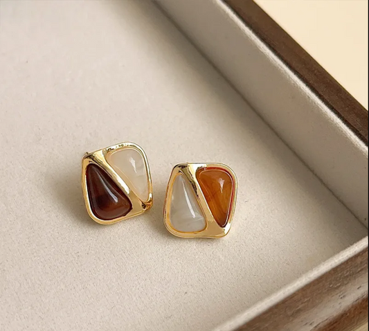 Gem Duo Studs