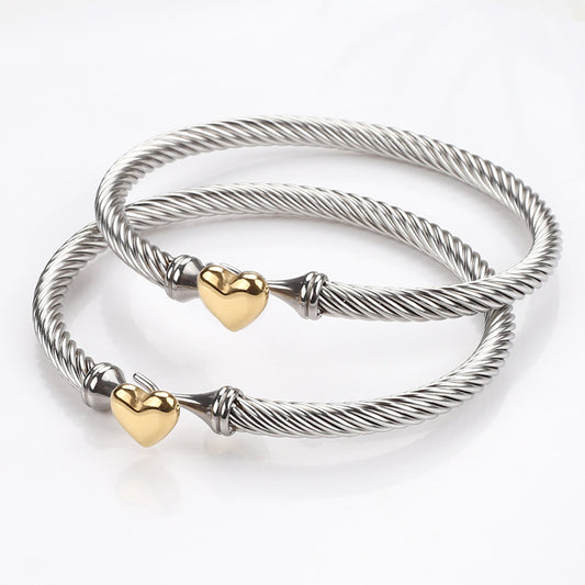 Twist of Love Bangle