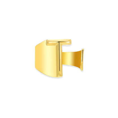 Gold Alphabet Rings Set – Anti-Tarnish Adjustable Initial Rings Under ₹999