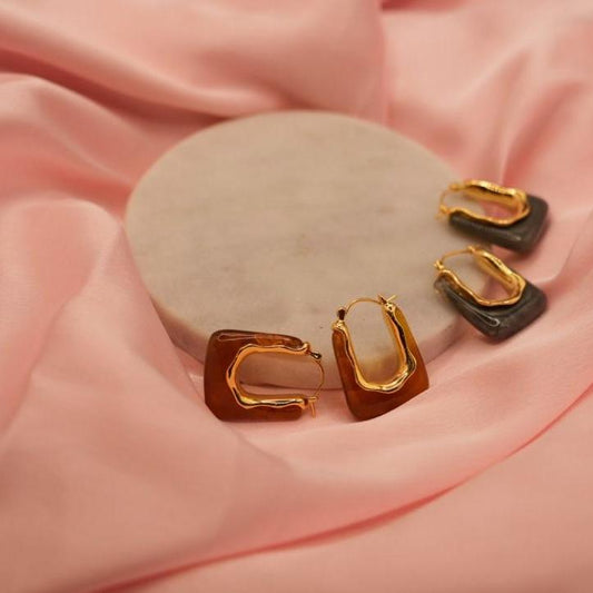 Sculpt Wave Hoops