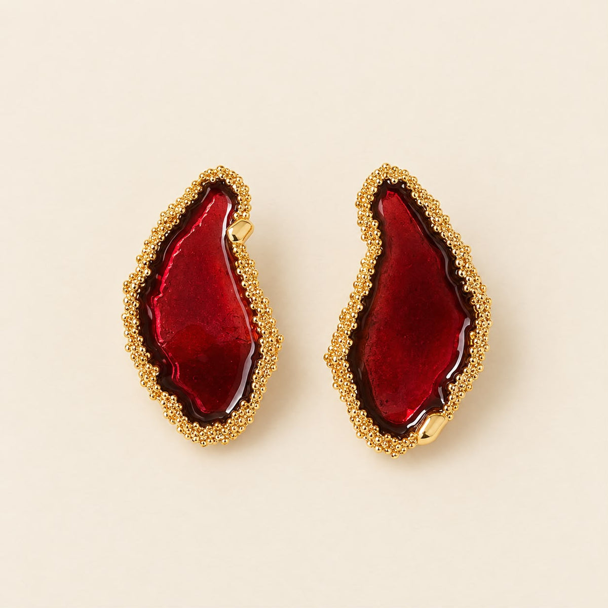 Rhea Geode Earrings