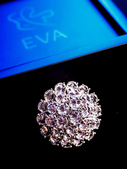 Noor Crystal Magnetic Brooch