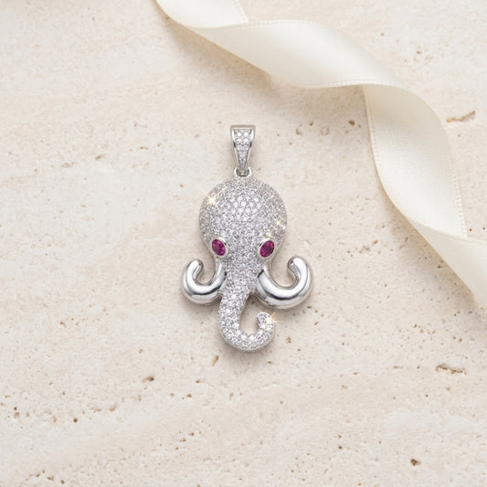 Octavia Ruby Gaze Pendant