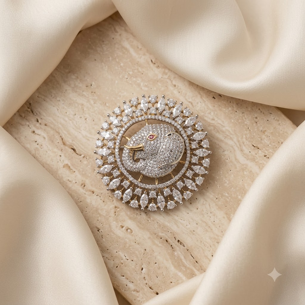The Prabha Gaj Brooch