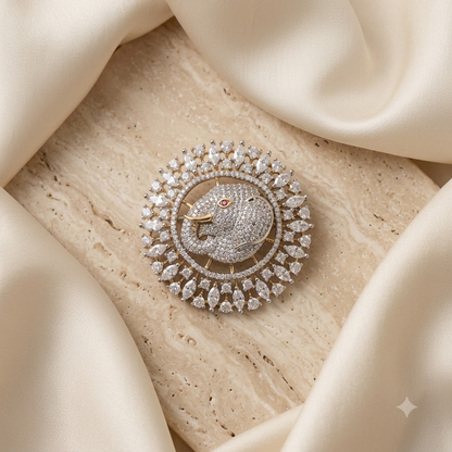 The Prabha Gaj Brooch