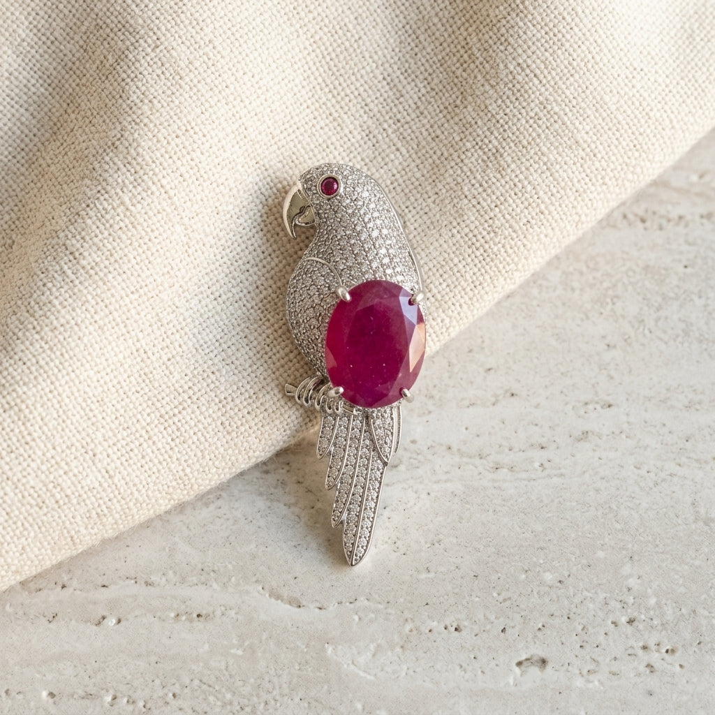The Panna Tota Brooch