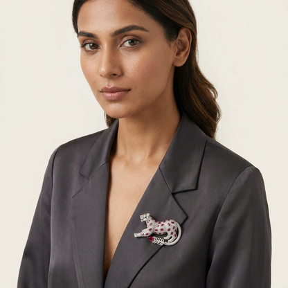 The Emerald Prowler Brooch